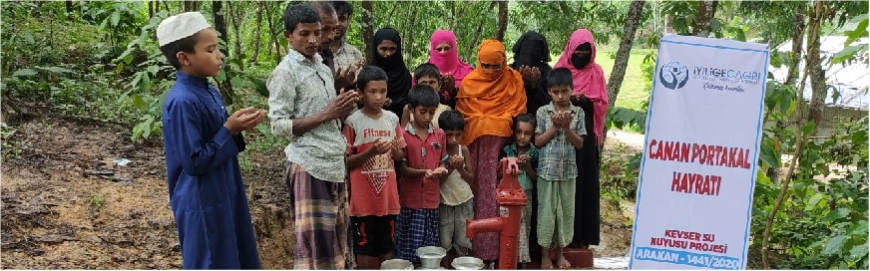 65. SU KUYUMUZ ARAKAN'DA AÇILDI.