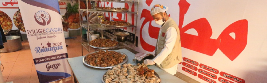 Gazze’deki iftar organizasyonlarımız devam ediyor.  |   Ramazan/2020